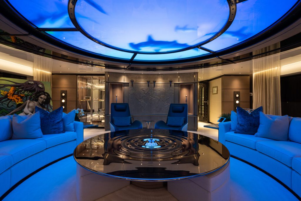 Luxury yacht