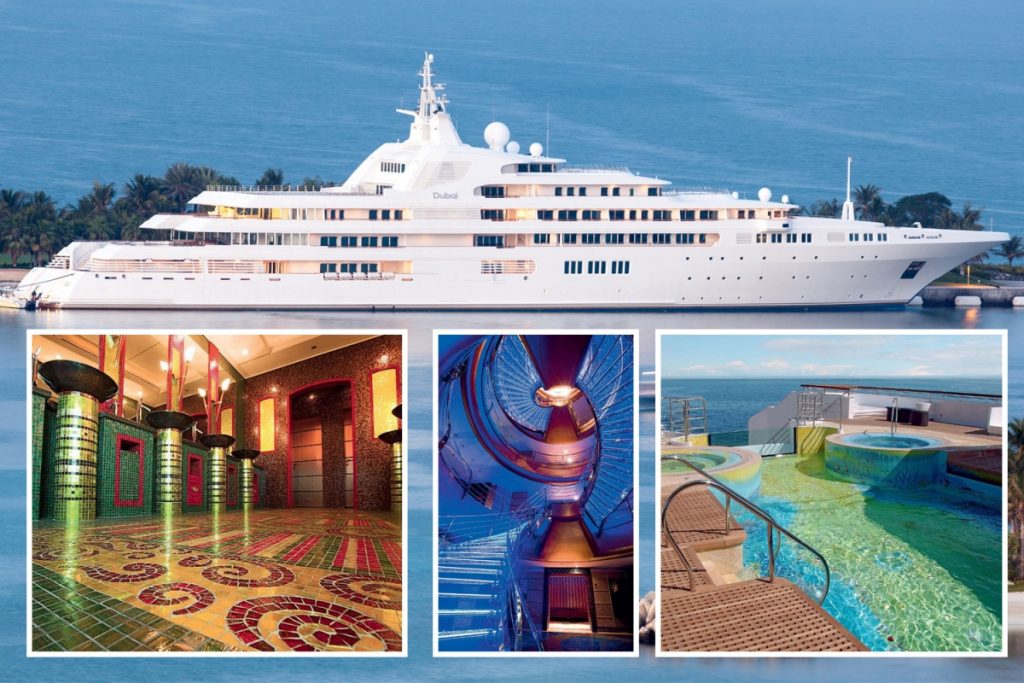 Luxury yacht