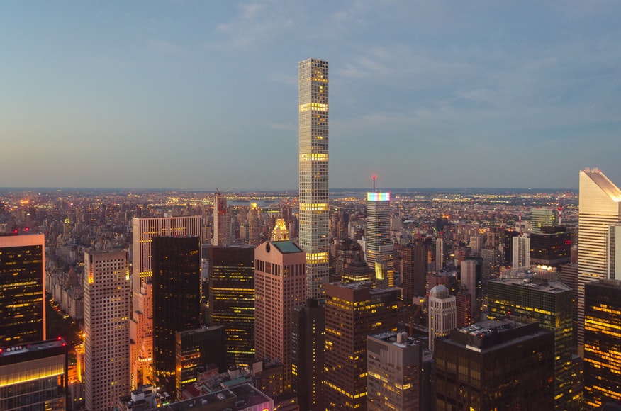 432 Park Avenue and the Skyline of Billionaires' Row.