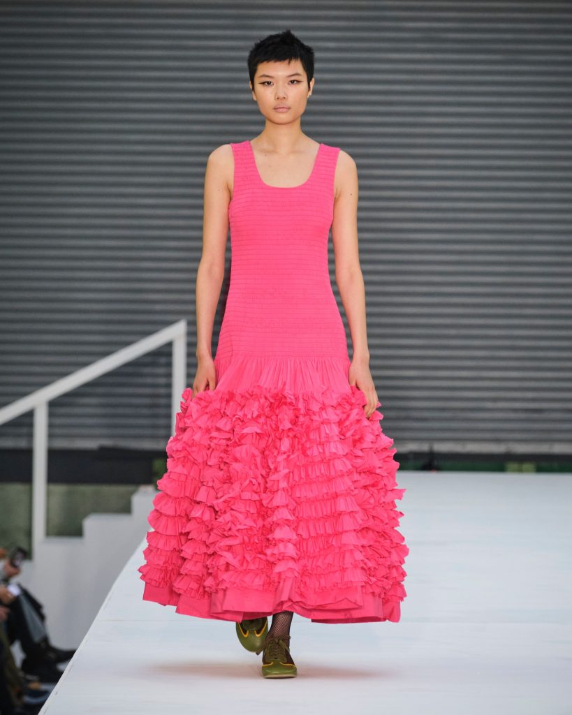 Molly Goddard collection-London fashion week