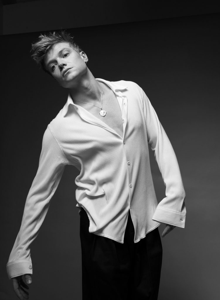 Tom in white