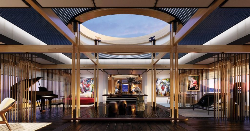 hydrogen powered superyacht