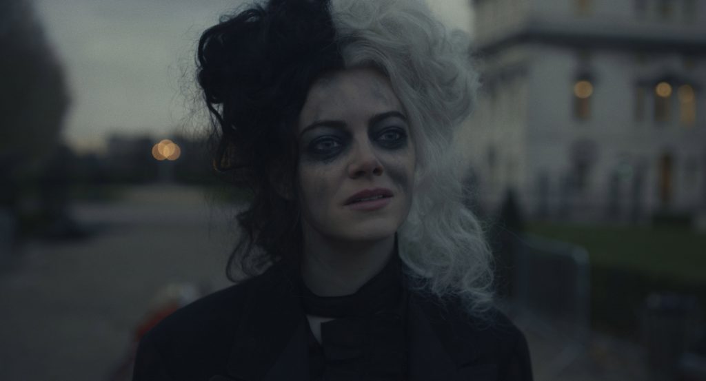 Emma Stone in Disney's Cruella.