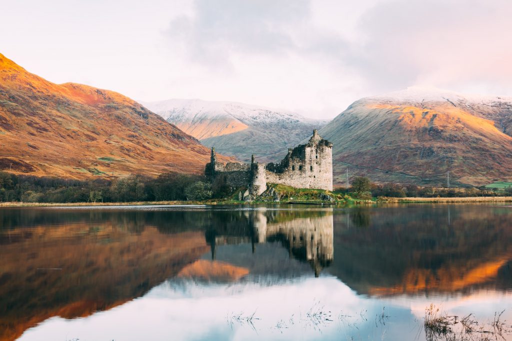 A castle in Scotland.