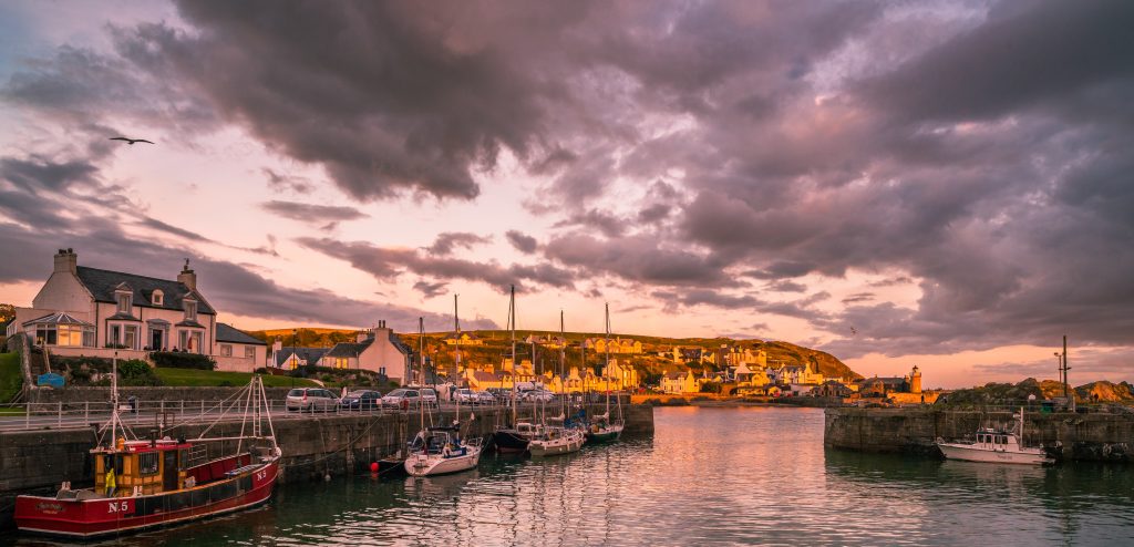 Portpatrick in Scotland.
