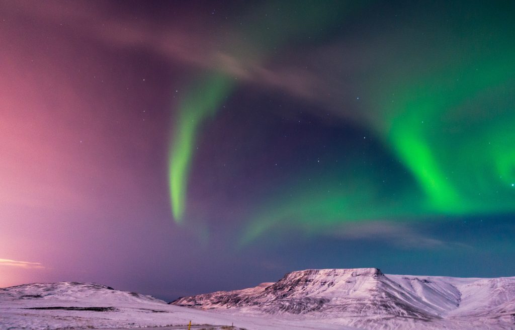 The northern lights. 