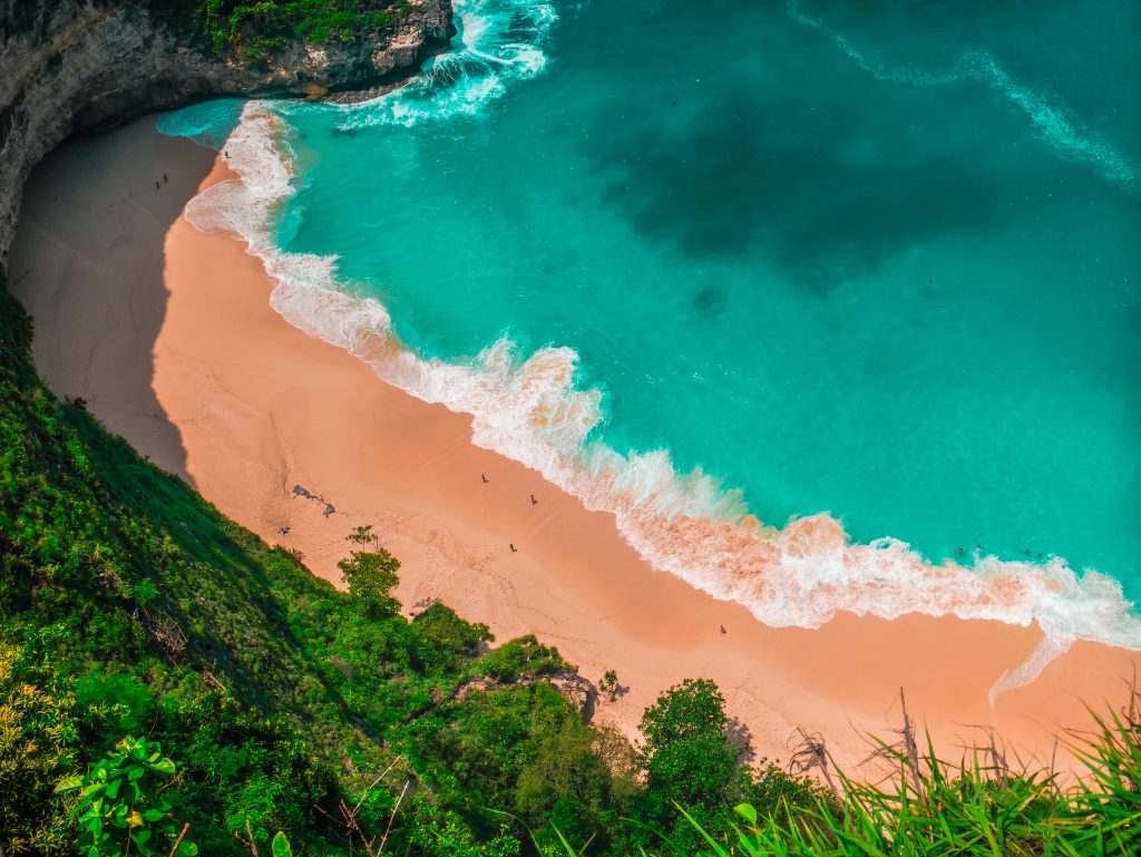 Klingkling beach in Bali.