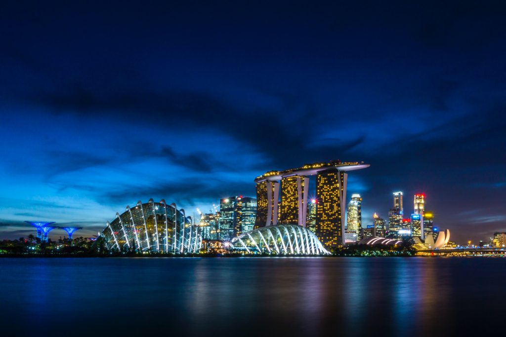 Marina Bay Sands in Singapore.