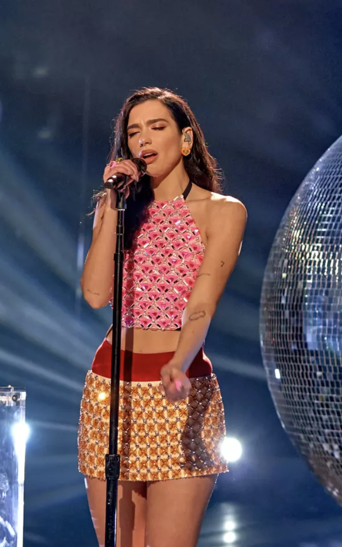 Dua Lipa performs at the iHeart Radio Jingle Ball, 2020