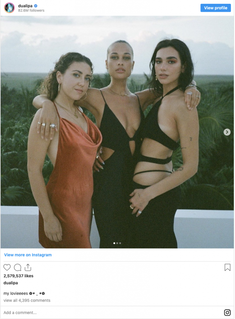 Dua Lipa in Mexico, 2021