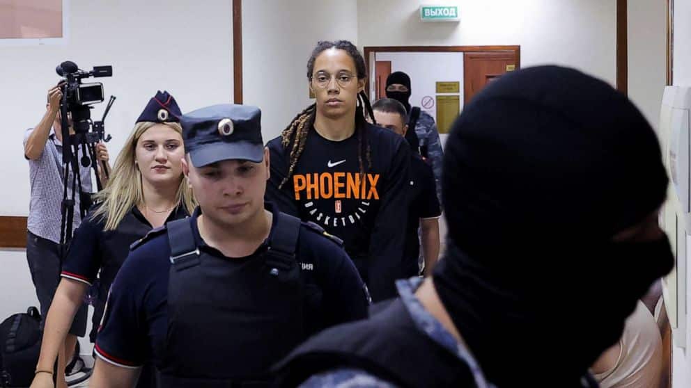 Brittney Griner IN RUSSIA