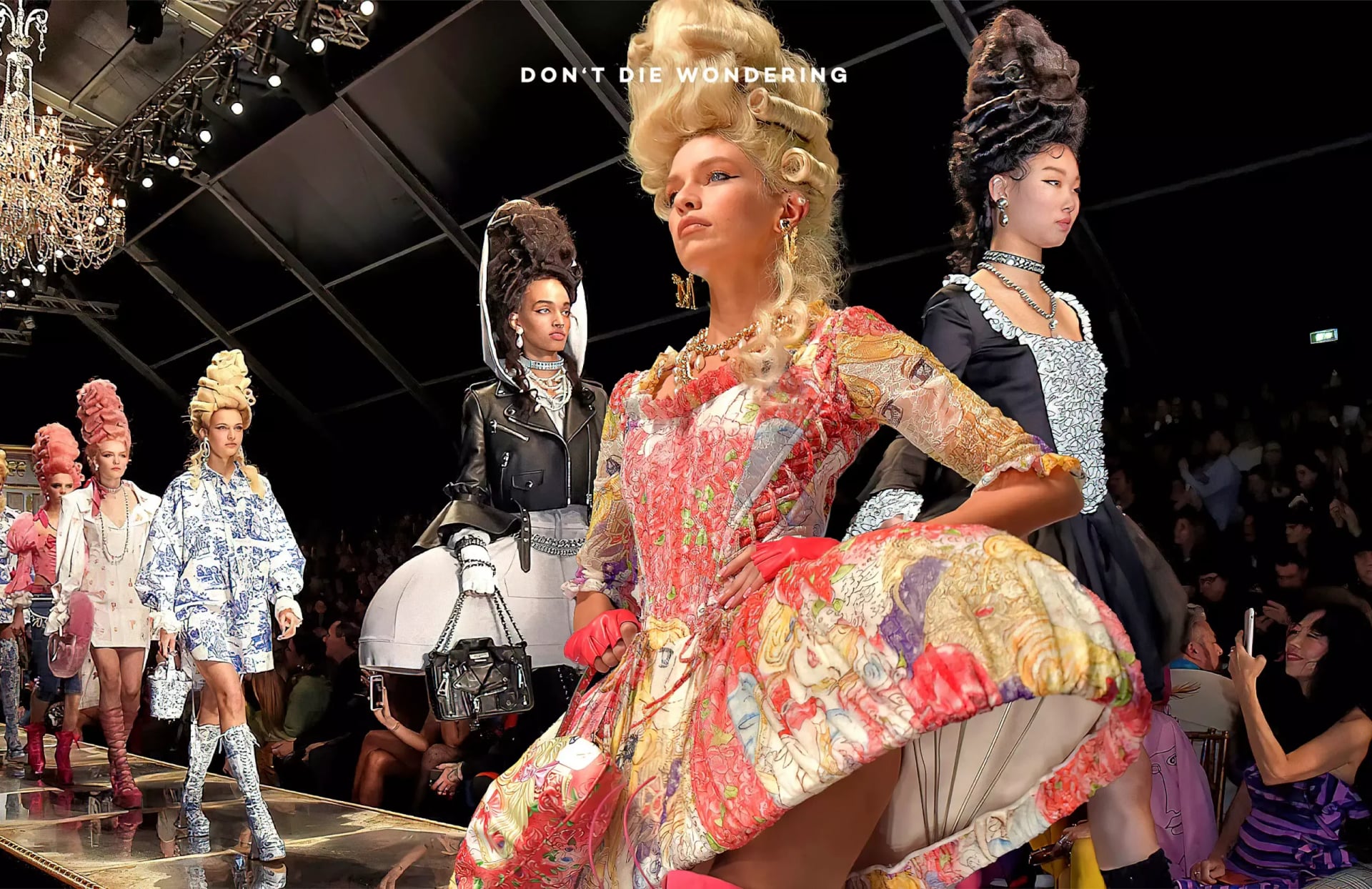 Moschino Brings Surrealism To The Runway At MFW