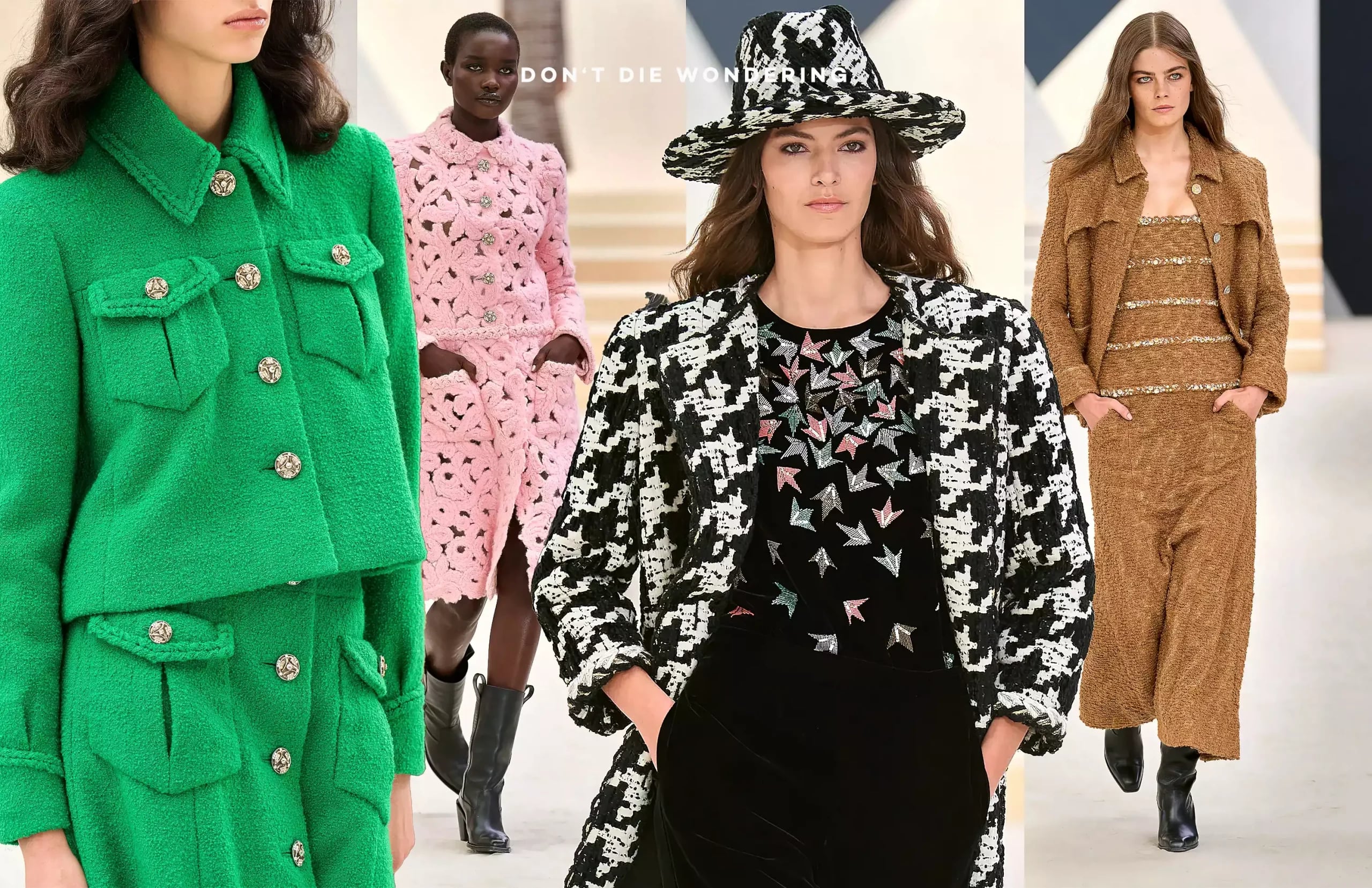 Virginie Viard and Chanel at the Haute Couture Fall 2022 Runway