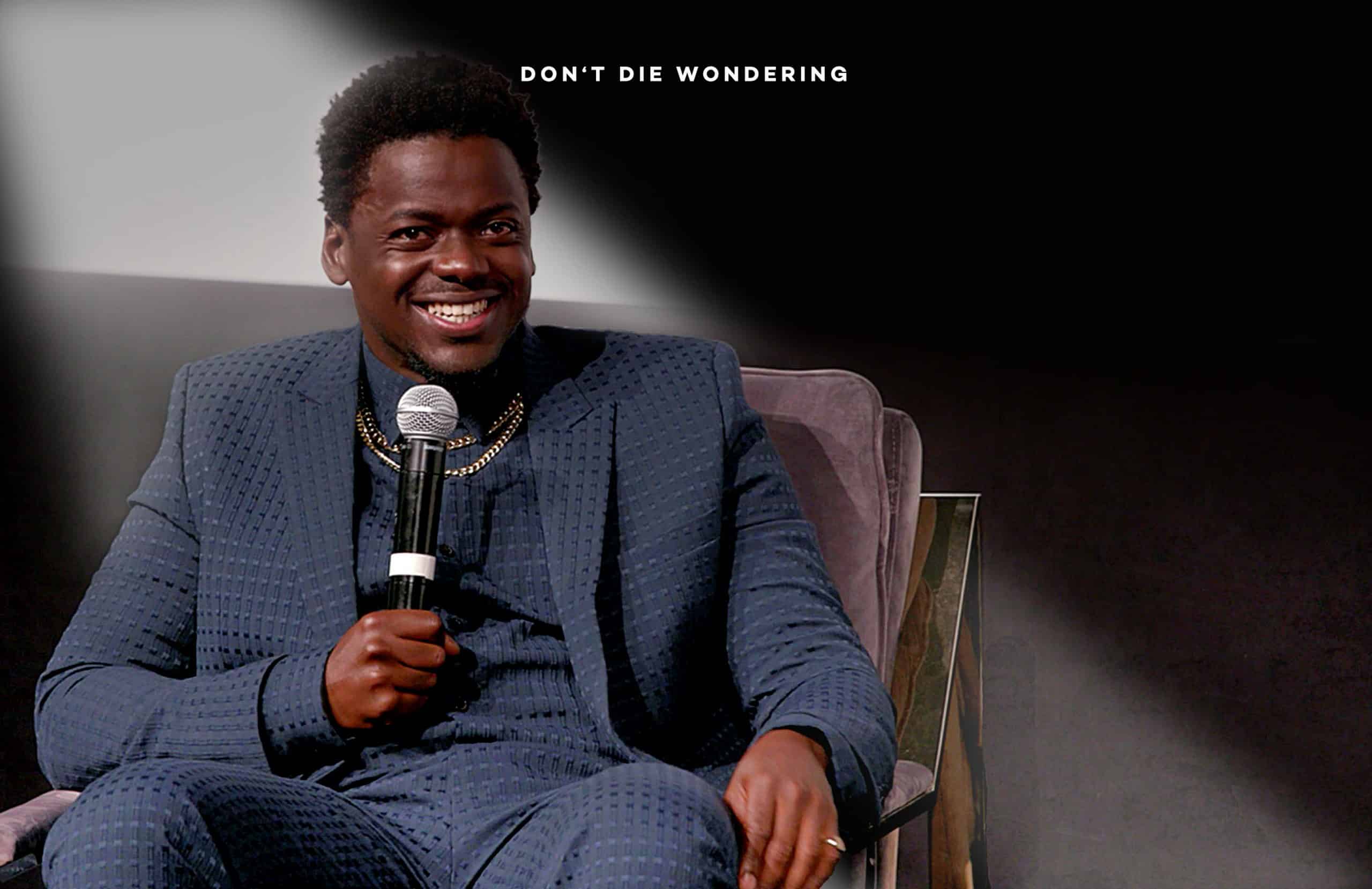 Daniel Kaluuya: “I’m not a spokesperson. I’m an individual.”