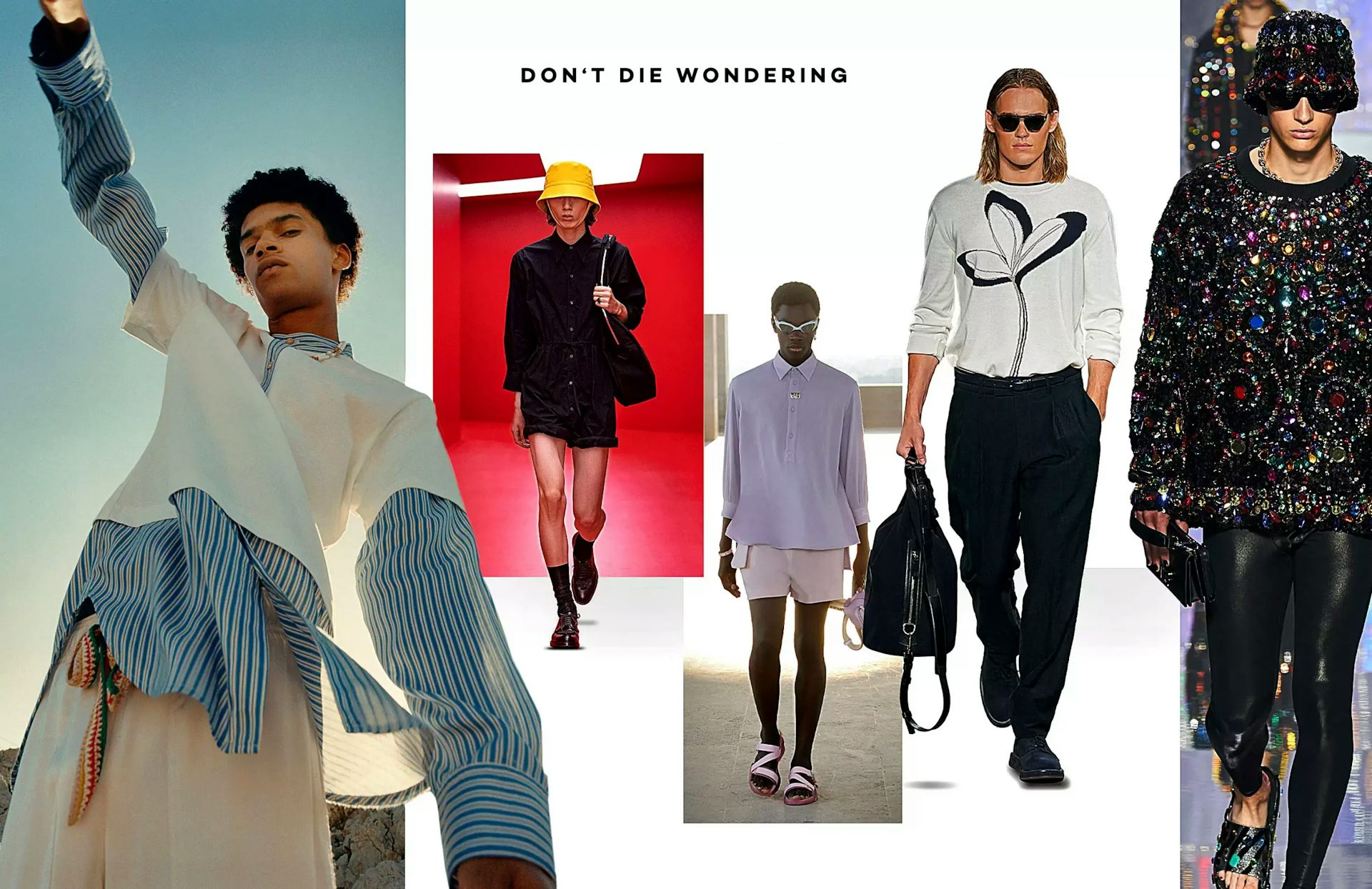 On The Runway: Spring 2022 Menswear