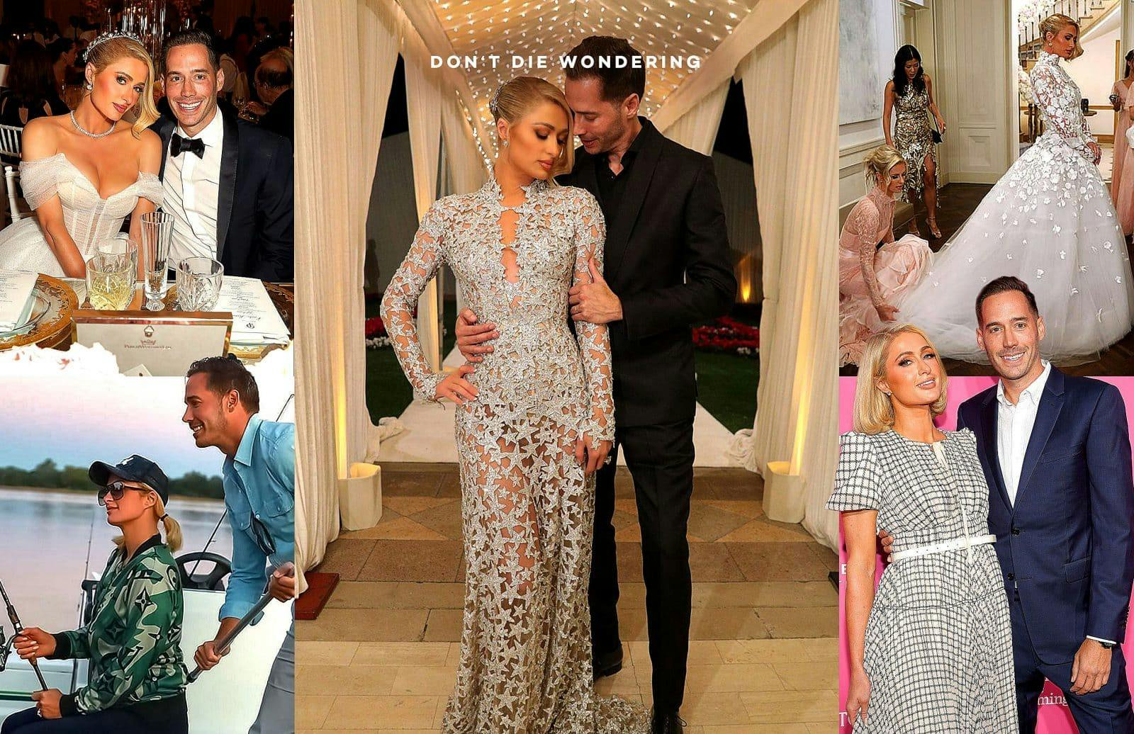 Paris Hilton Wedding | Featuring Dogs in Suits, Four Dresses & A Carnival