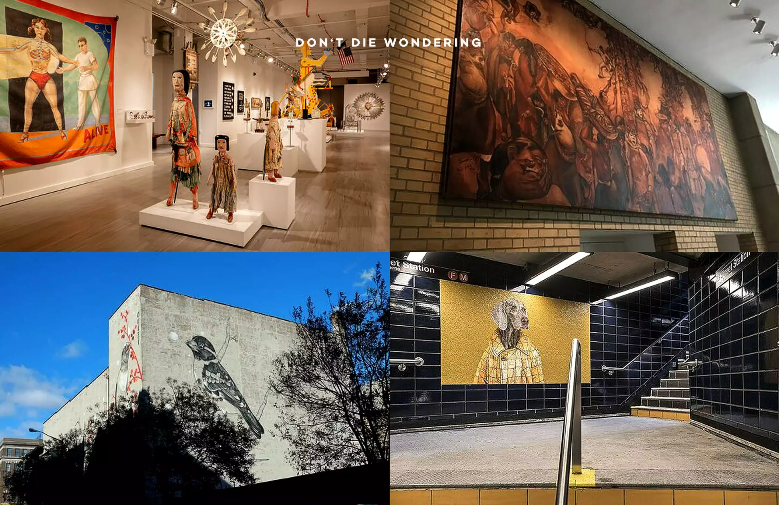 The Secluded Galleries In The Streets of New York City