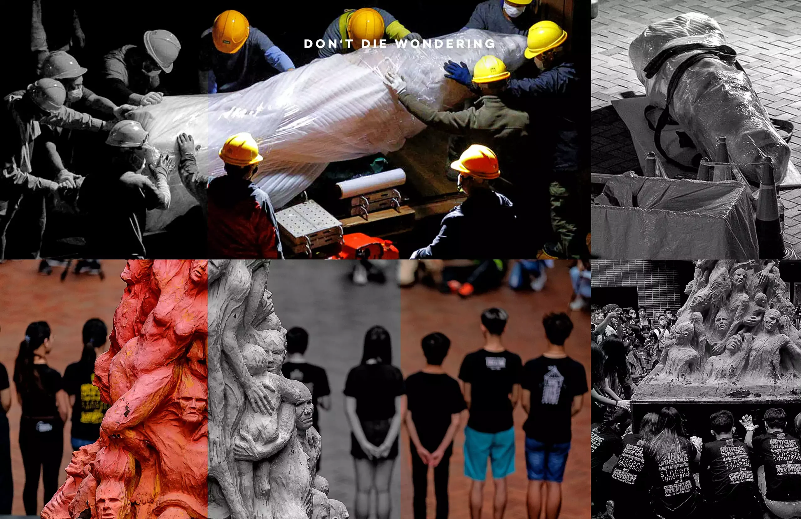 Found: The Pillar Of Shame Cut Up And Dumped In A Cargo Container