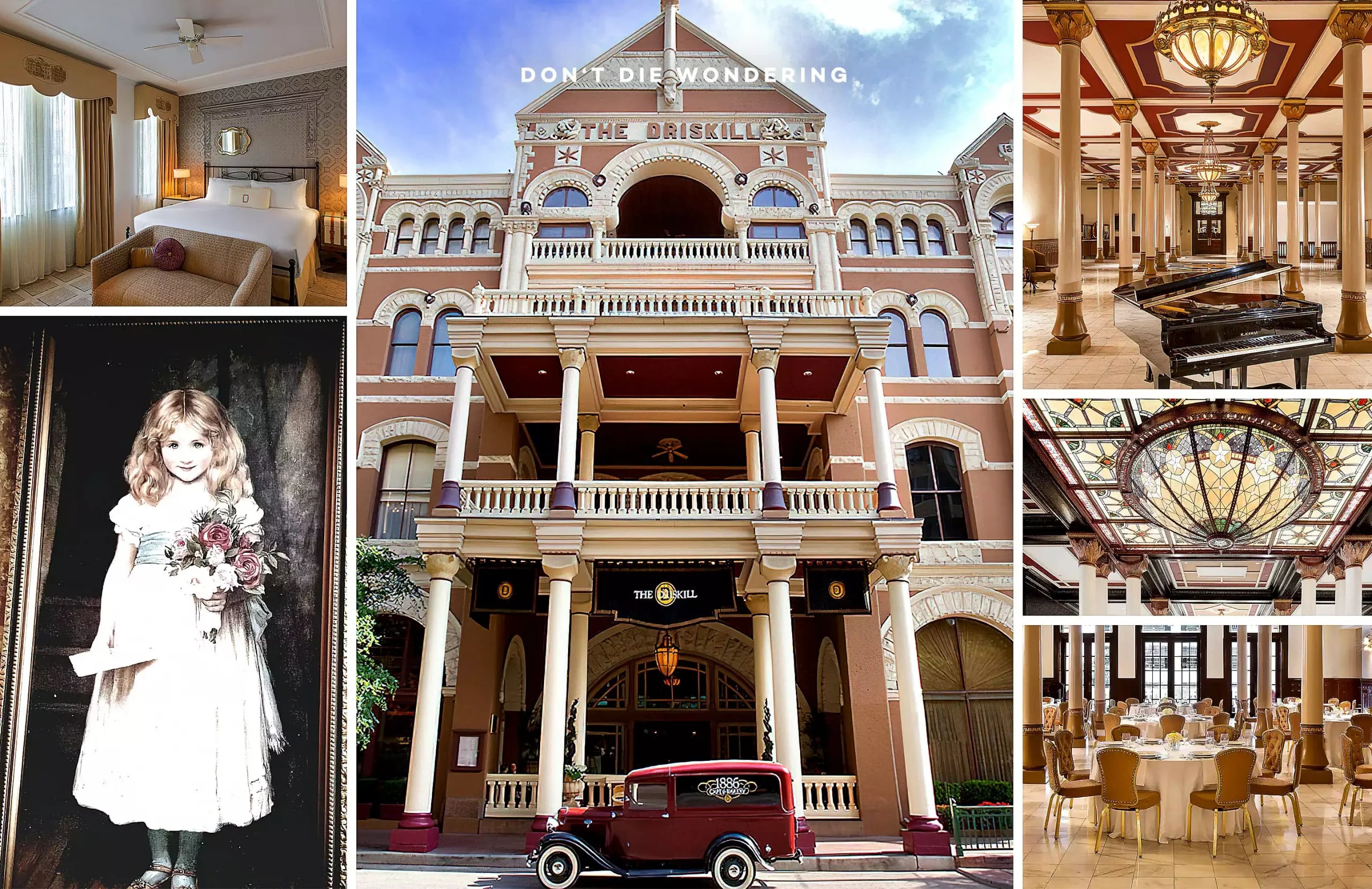 The Love Letters’ Replica Painting  Inside The Driskill Hotel The Love Letters’ Replica Painting  Inside The Driskill Hotel