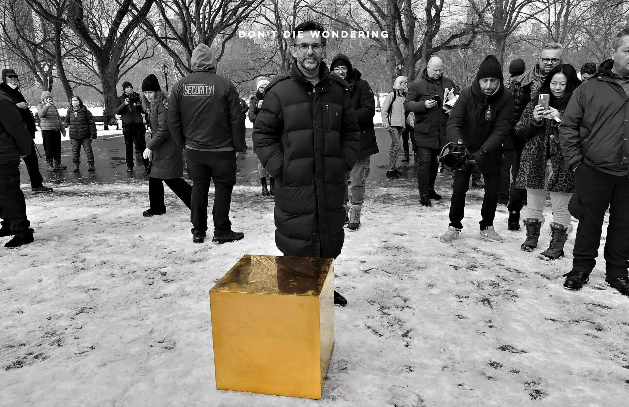 Umm, Why Was There A Cube Worth $11.7 Million In Gold in Central Park?