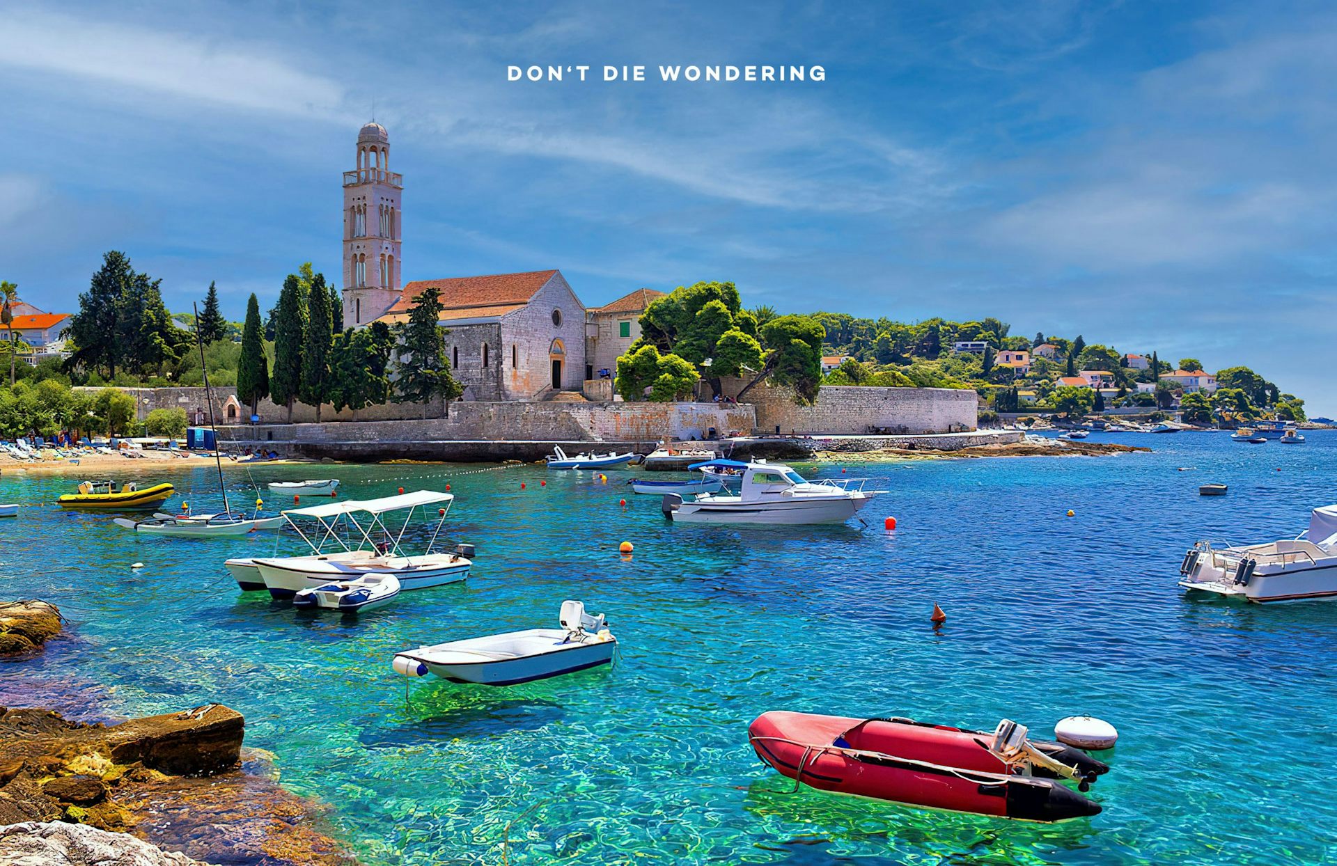 Island hopping in Croatia — Yacht spots on the Dalmatian Coast