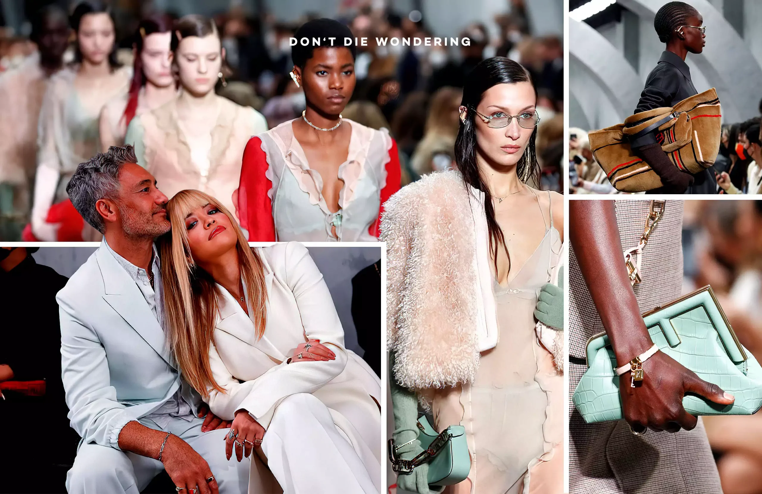 Fendi Kick Off Milan Fashion Week With Chiffon And Tweed Fendi Kick Off Milan Fashion Week With Chiffon And Tweed