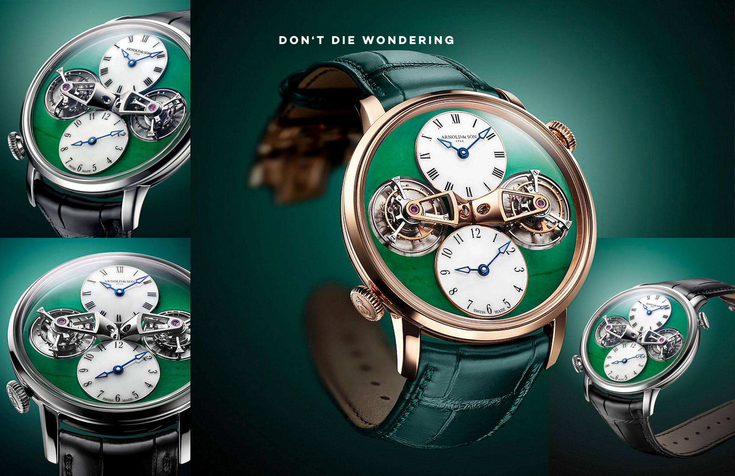 The Arnold & Son Double Tourbillon Jade Watch Would You Pay $215,000?