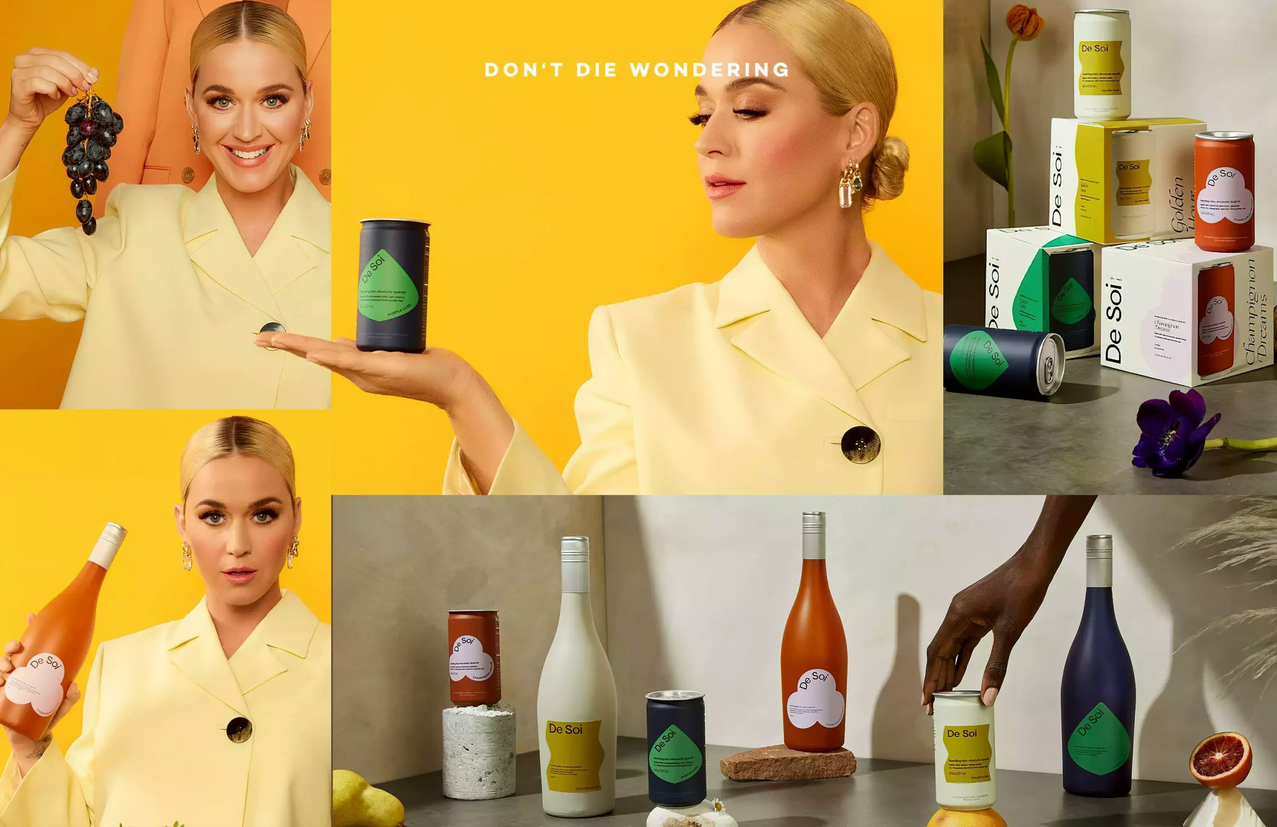 De Soi | Katy Perry’s Line of Non-Alcoholic Aperitifs Is Brighter Than Ever