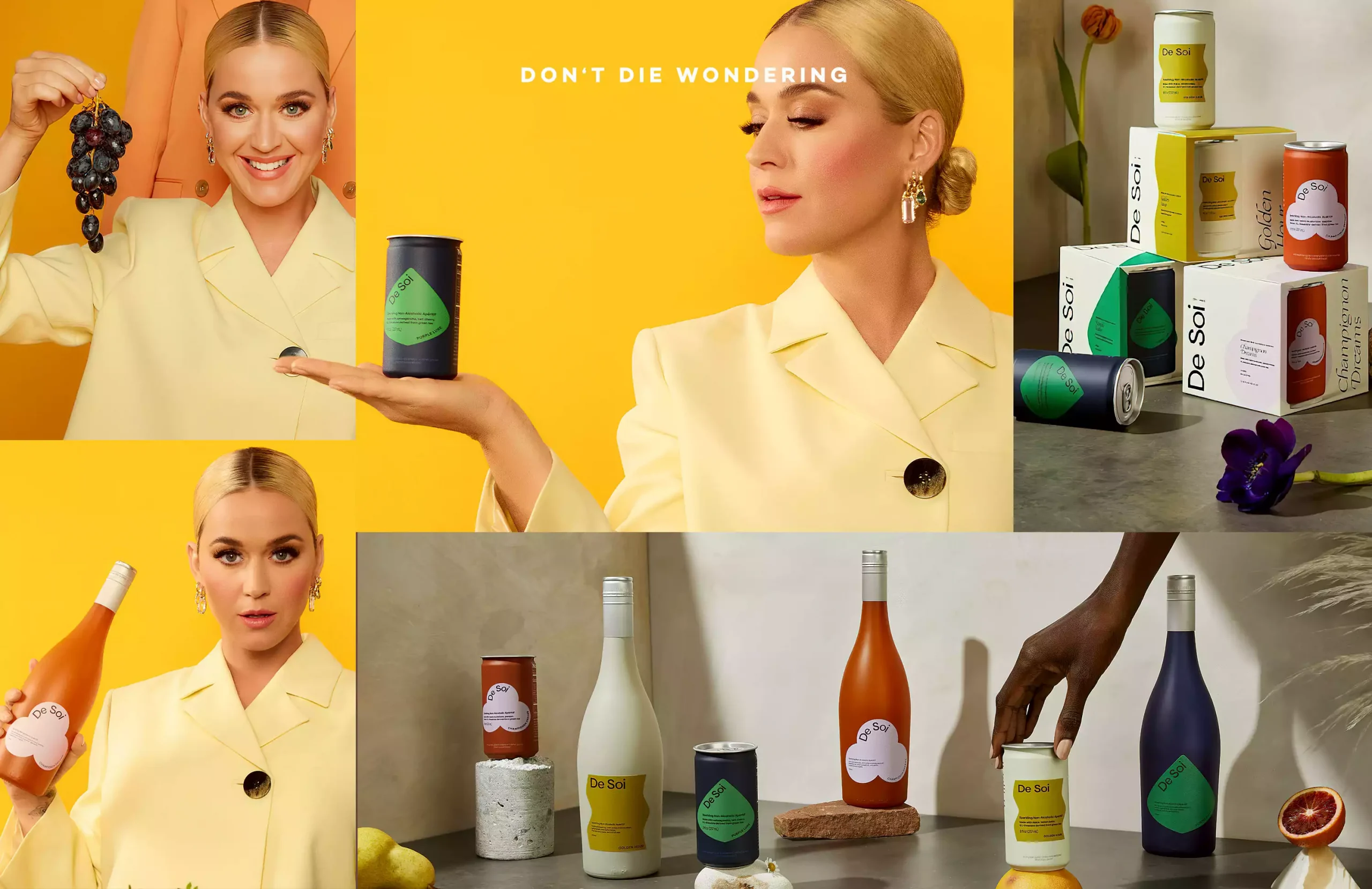De Soi | Katy Perry’s Line of Non-Alcoholic Aperitifs Is Brighter Than Ever De Soi | Katy Perry’s Line of Non-Alcoholic Aperitifs Is Brighter Than Ever