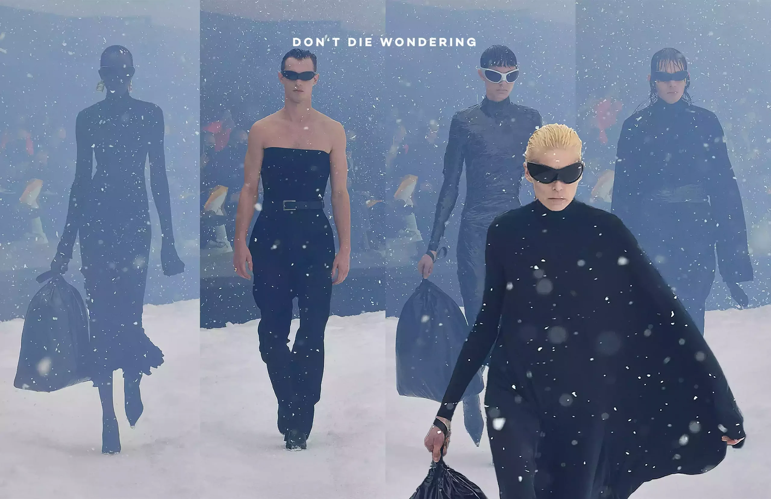 Balenciaga Dedicate Their Paris Fashion Week Show To Ukraine Balenciaga Dedicate Their Paris Fashion Week Show To Ukraine