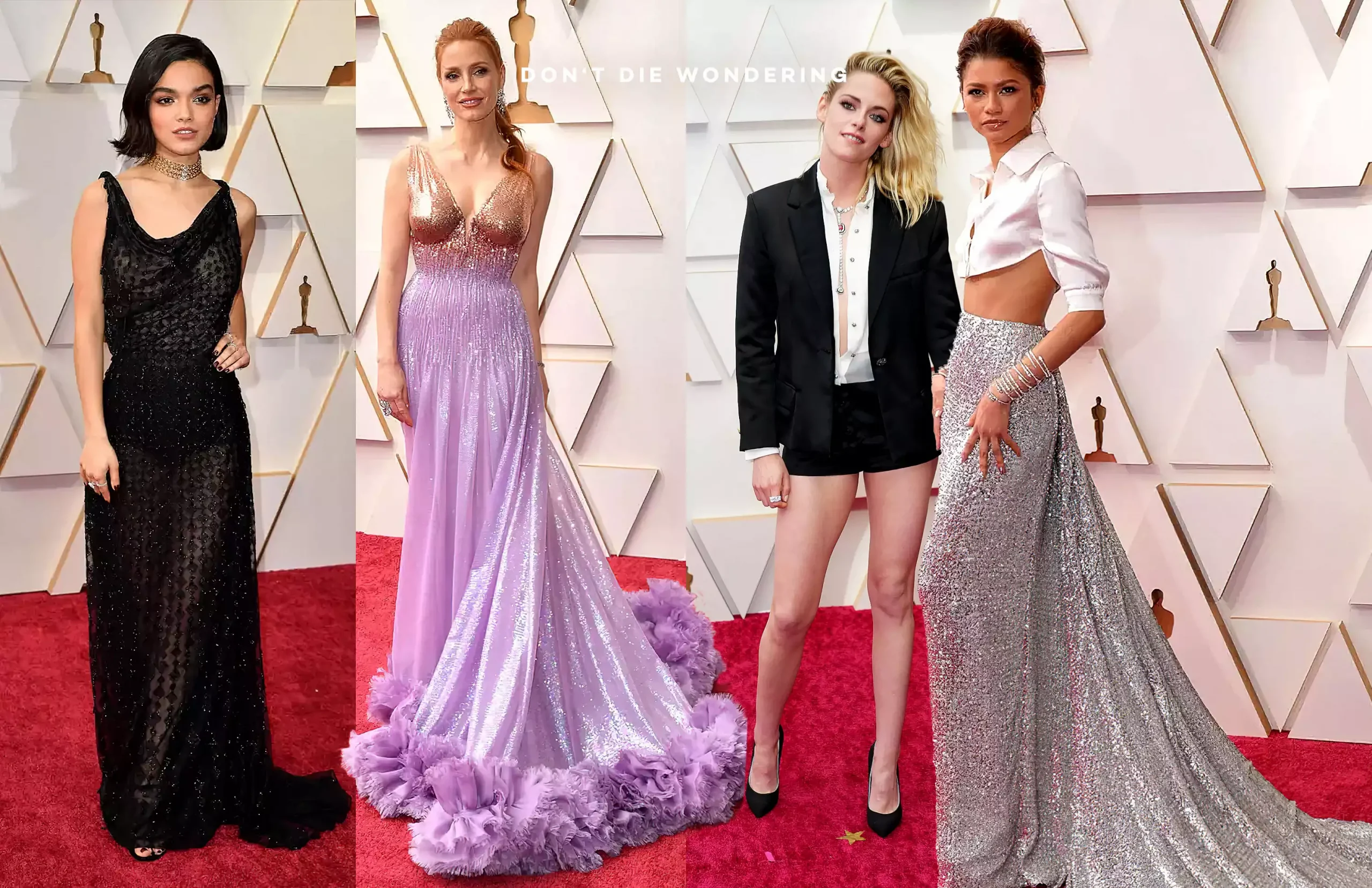 The Best Dressed Stars On The Oscars 2022 Red Carpet The Best Dressed Stars On The Oscars 2022 Red Carpet