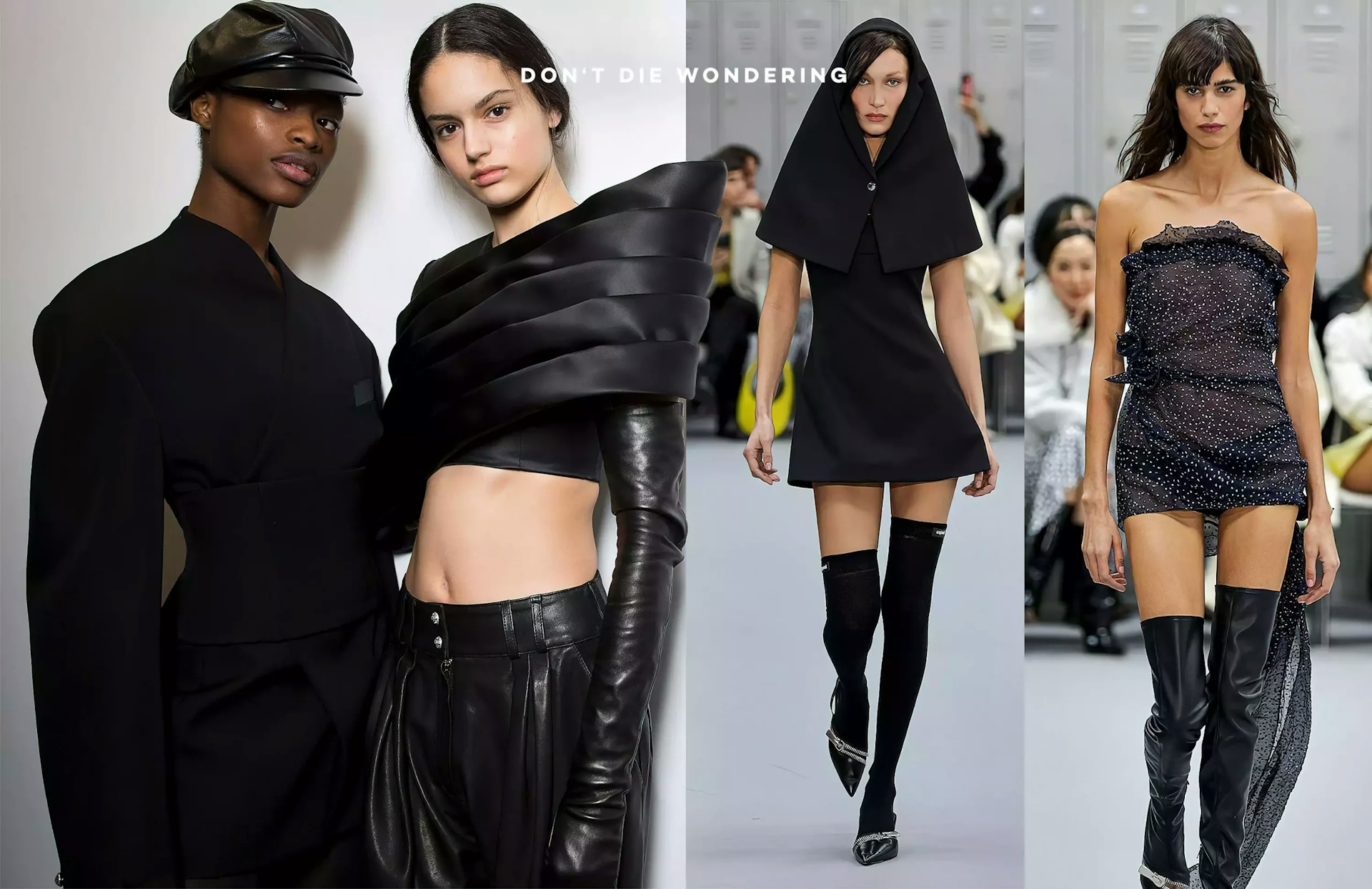 Coperni Dedicated Its Paris Fashion Week Show To Its Ukrainian Tailoring Manufacturer