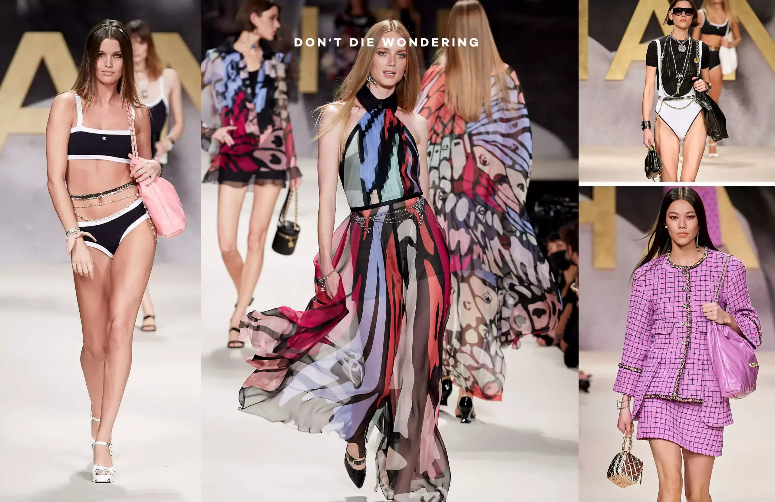 Chanel Ends Paris Fashion Week With An Ode To Tweed Chanel Ends Paris Fashion Week With An Ode To Tweed