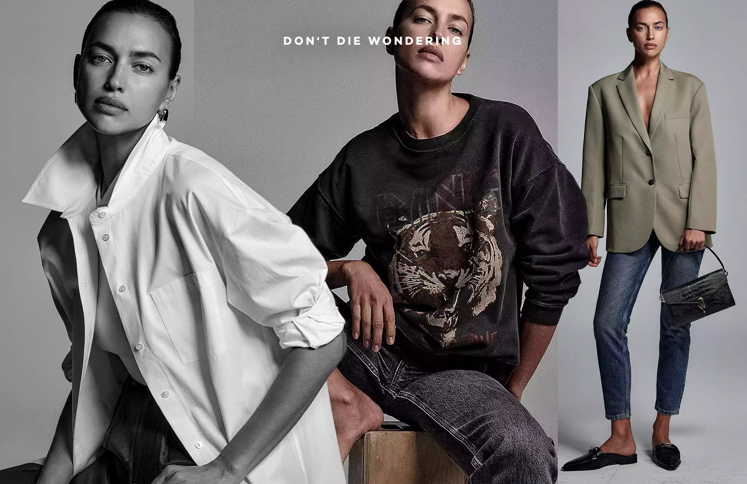 Irina Shayk Is Named The Face Of Anine Bing Irina Shayk Is Named The Face Of Anine Bing