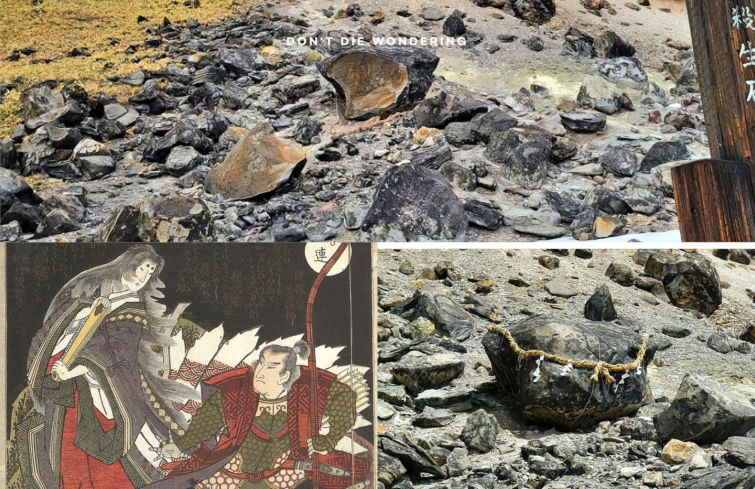 Ancient Japanese Stone Said To Contain A ‘Demon’ Cracks Open