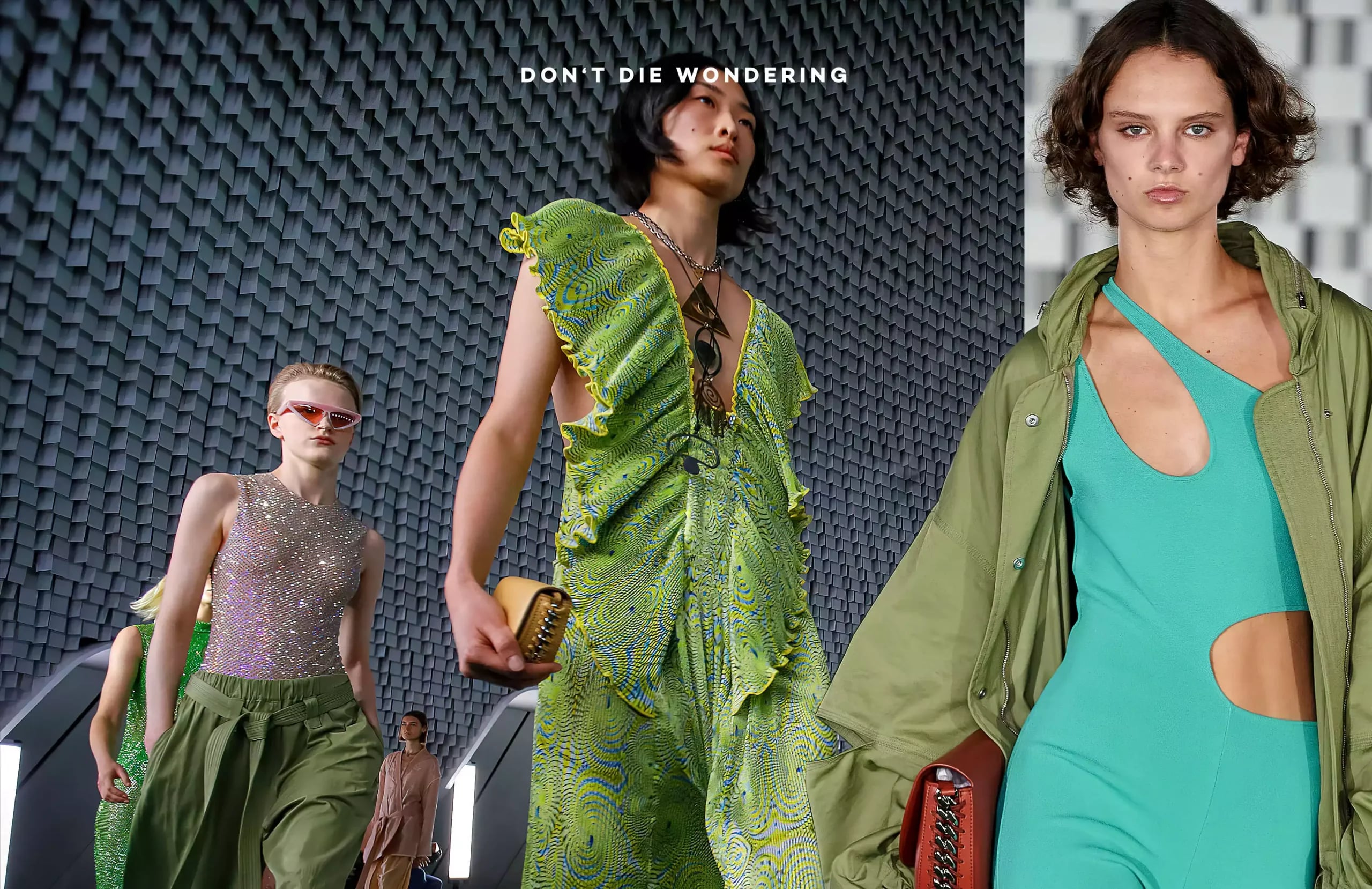 Stella McCartney Presents Collection Featuring Grape Leather At Paris Fashion Week Stella McCartney Presents Collection Featuring Grape Leather At Paris Fashion Week