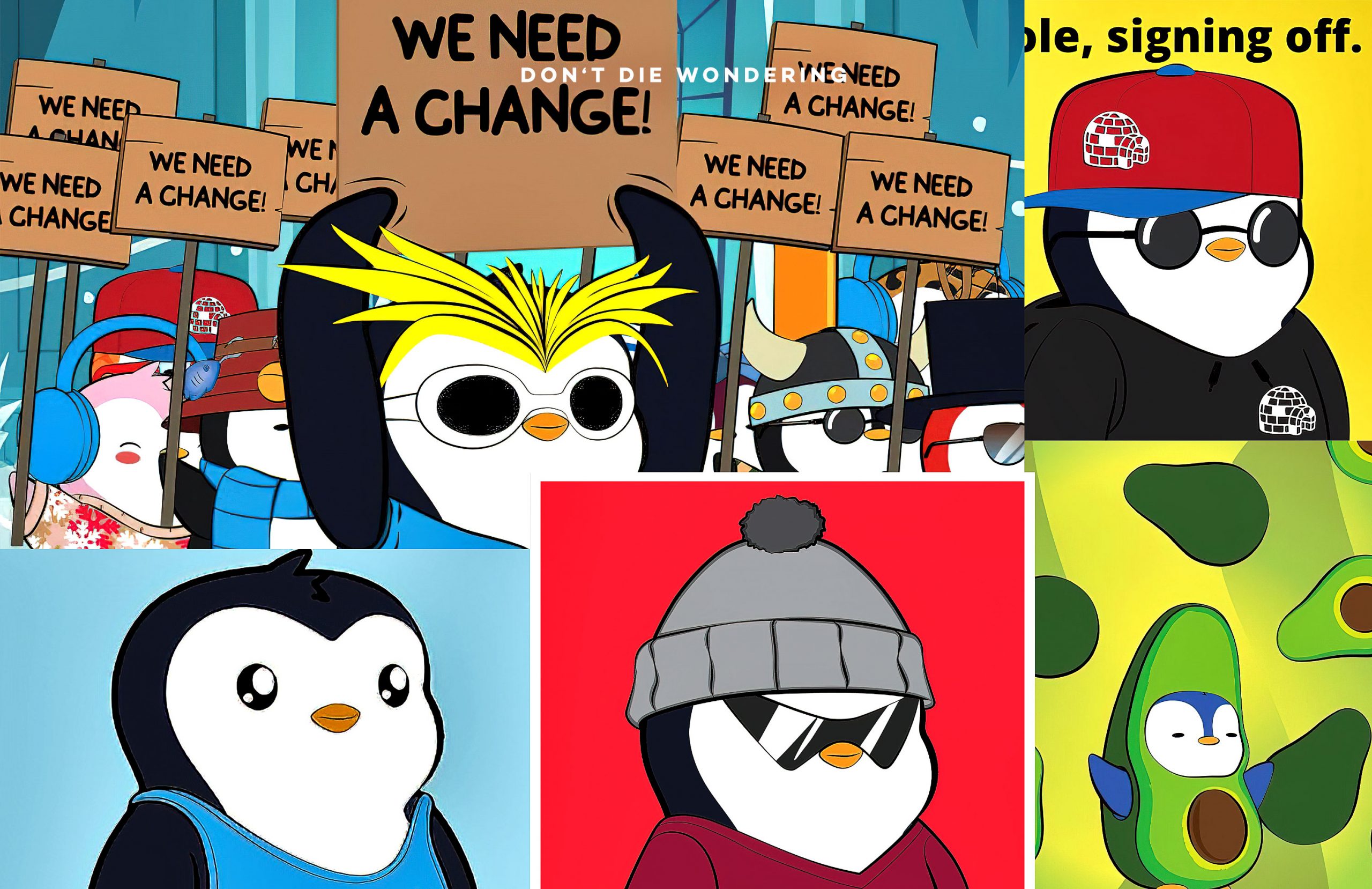 Make Way For Pudgy Penguins NFT Collection Whose Beak Shots Dropped A $2.5M Sale