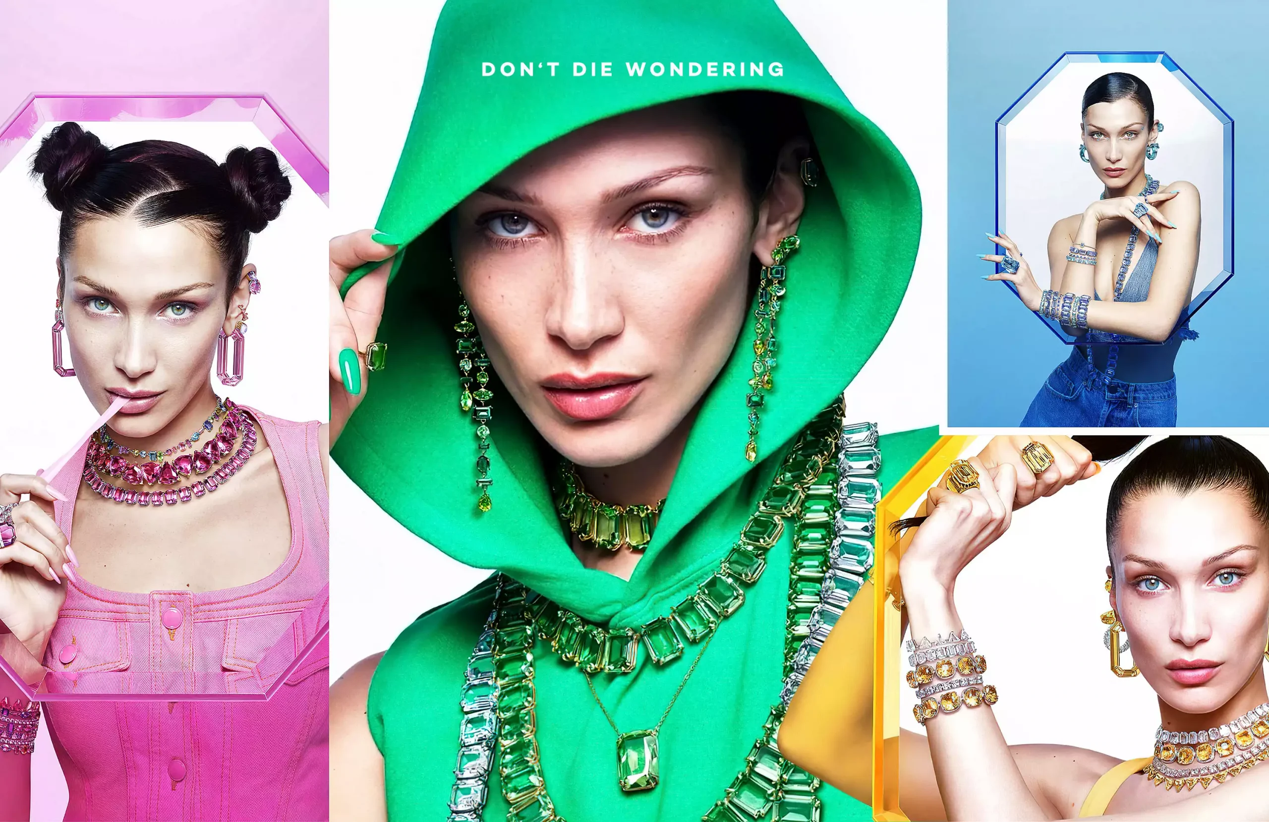 Bella Hadid Is The Face Of New Swarovski Campaign Bella Hadid Is The Face Of New Swarovski Campaign