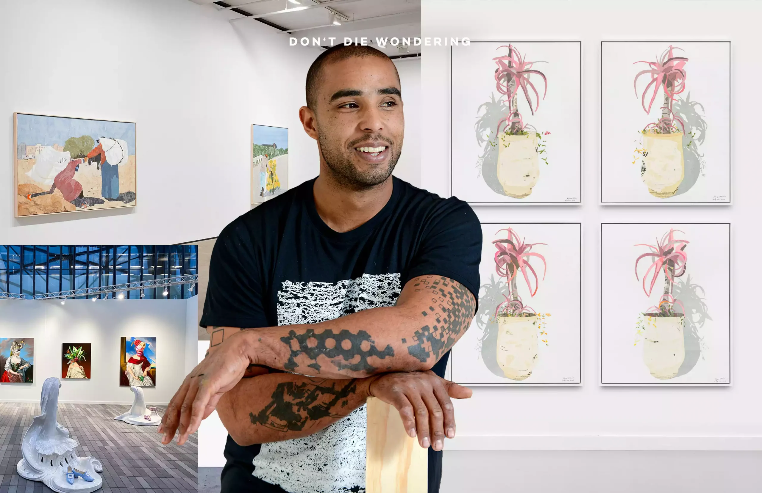 Hugo McCloud | Meet The Self Taught Artist Whose Painting With Plastic Hugo McCloud | Meet The Self Taught Artist Whose Painting With Plastic