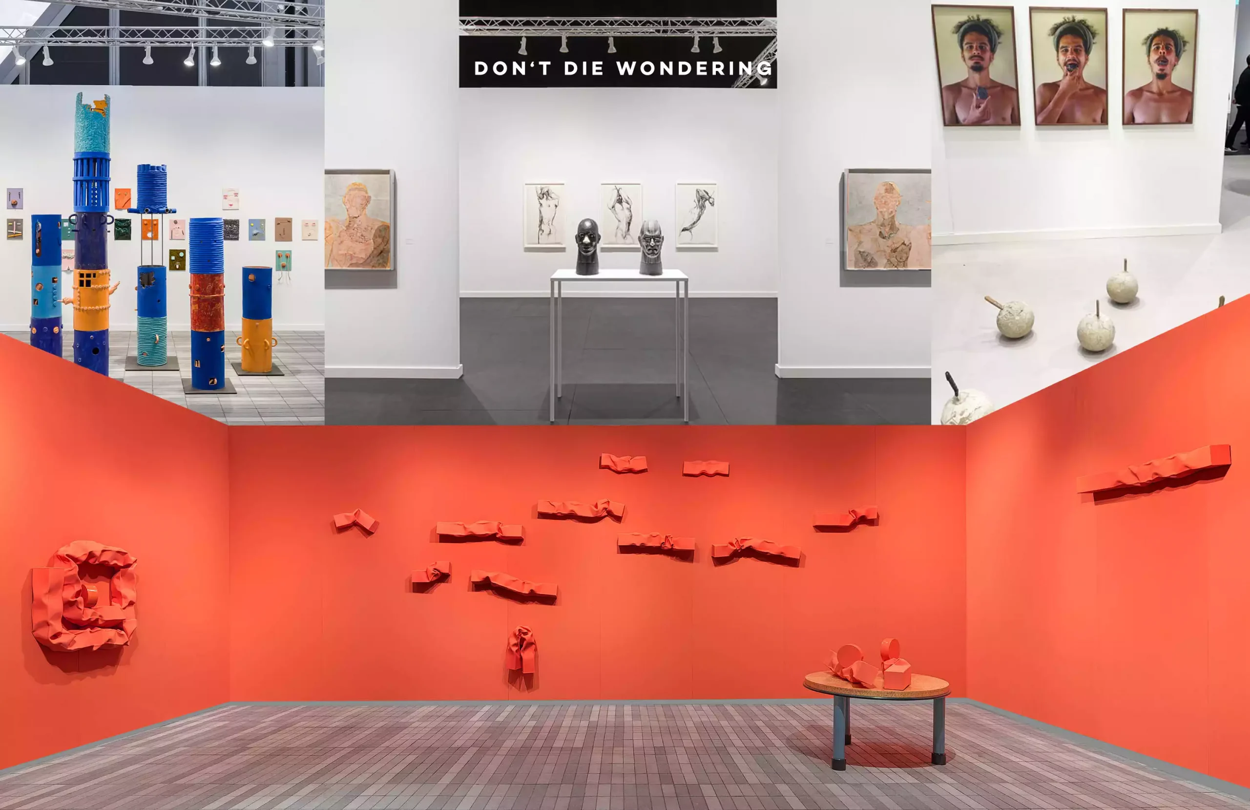 Surreal Exhibits At Frieze NY | From Zip Tied Ladders To Stabbed Footballs