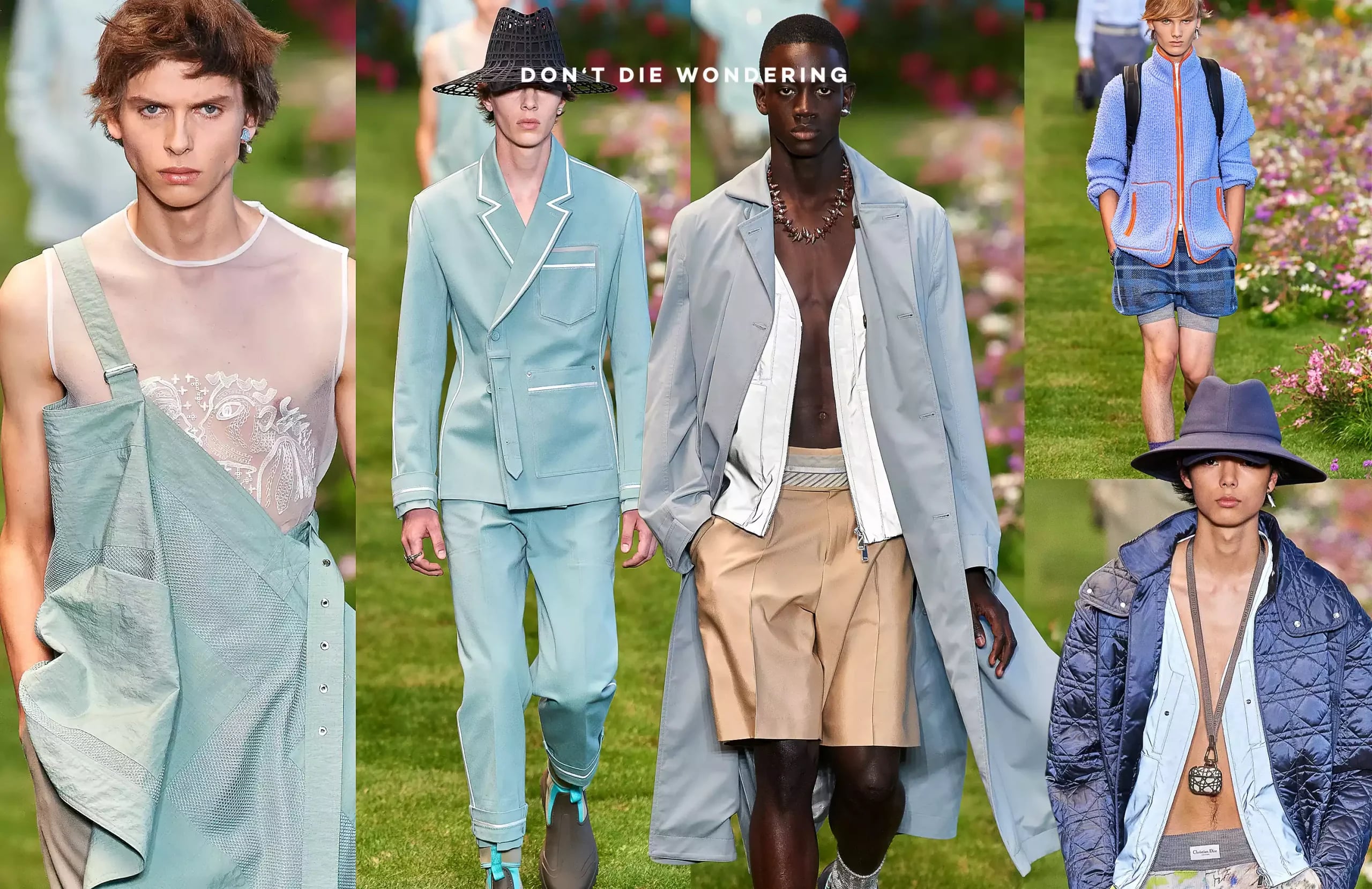 Dior’s Garden at Paris Men’s Fashion Week Dior’s Garden at Paris Men’s Fashion Week