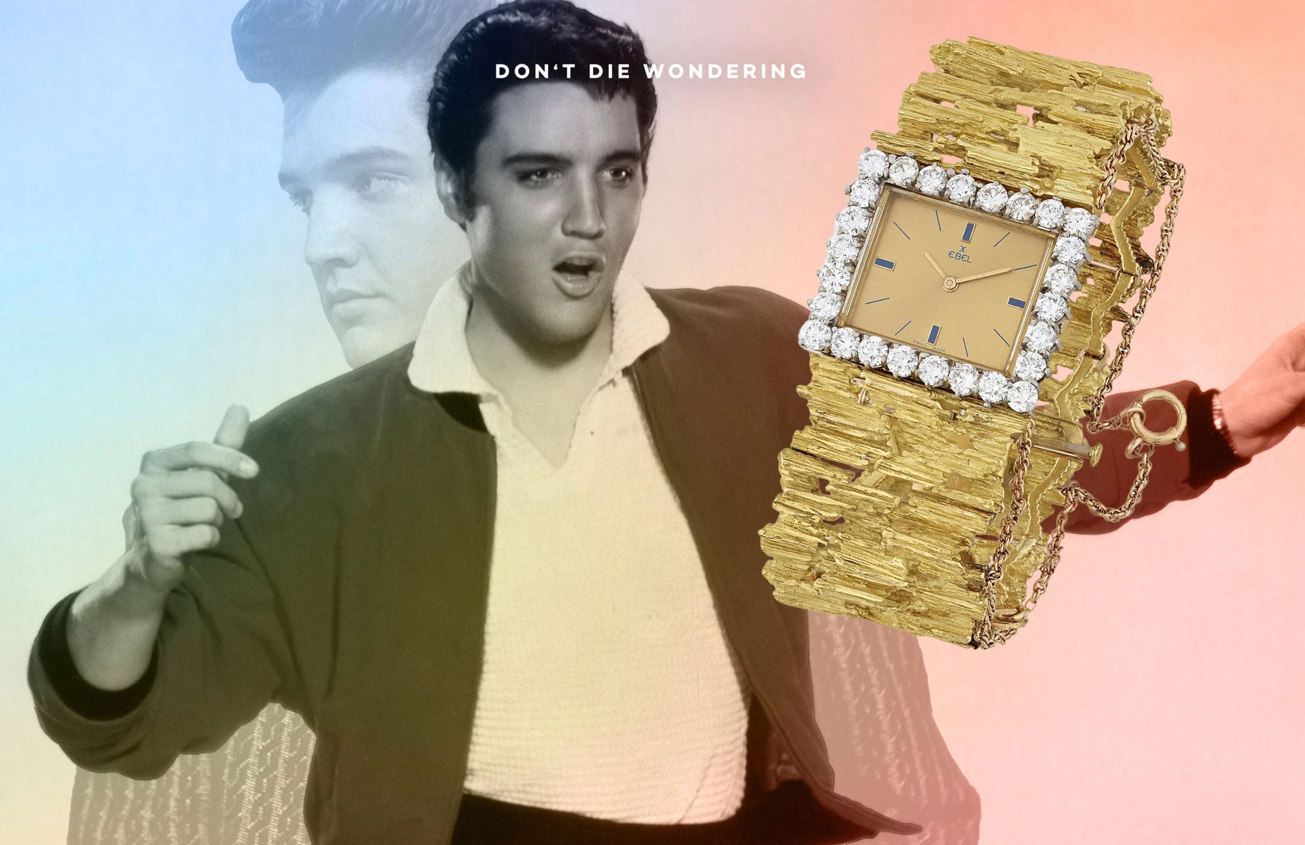 Legend Has It Elvis Presley’s One-Of-A-Kind Gold Ebel Watch Is Up For Sale Legend Has It Elvis Presley’s One-Of-A-Kind Gold Ebel Watch Is Up For Sale