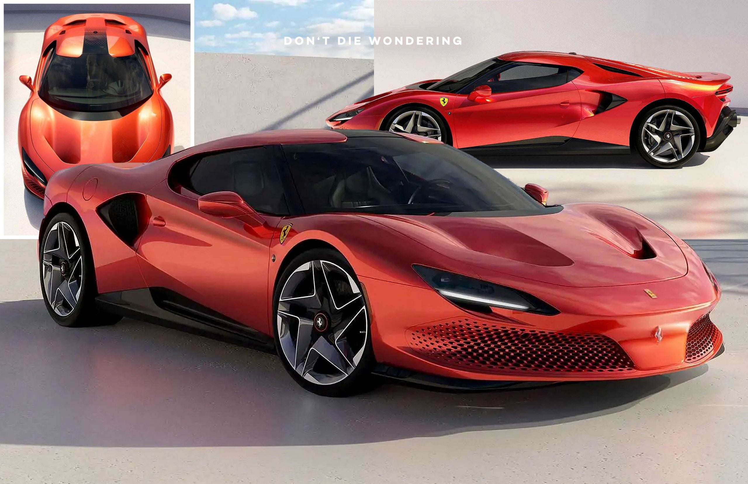 The Ferrari SP48 Unica | A Beautiful Bespoke Model From Maranello The Ferrari SP48 Unica | A Beautiful Bespoke Model From Maranello