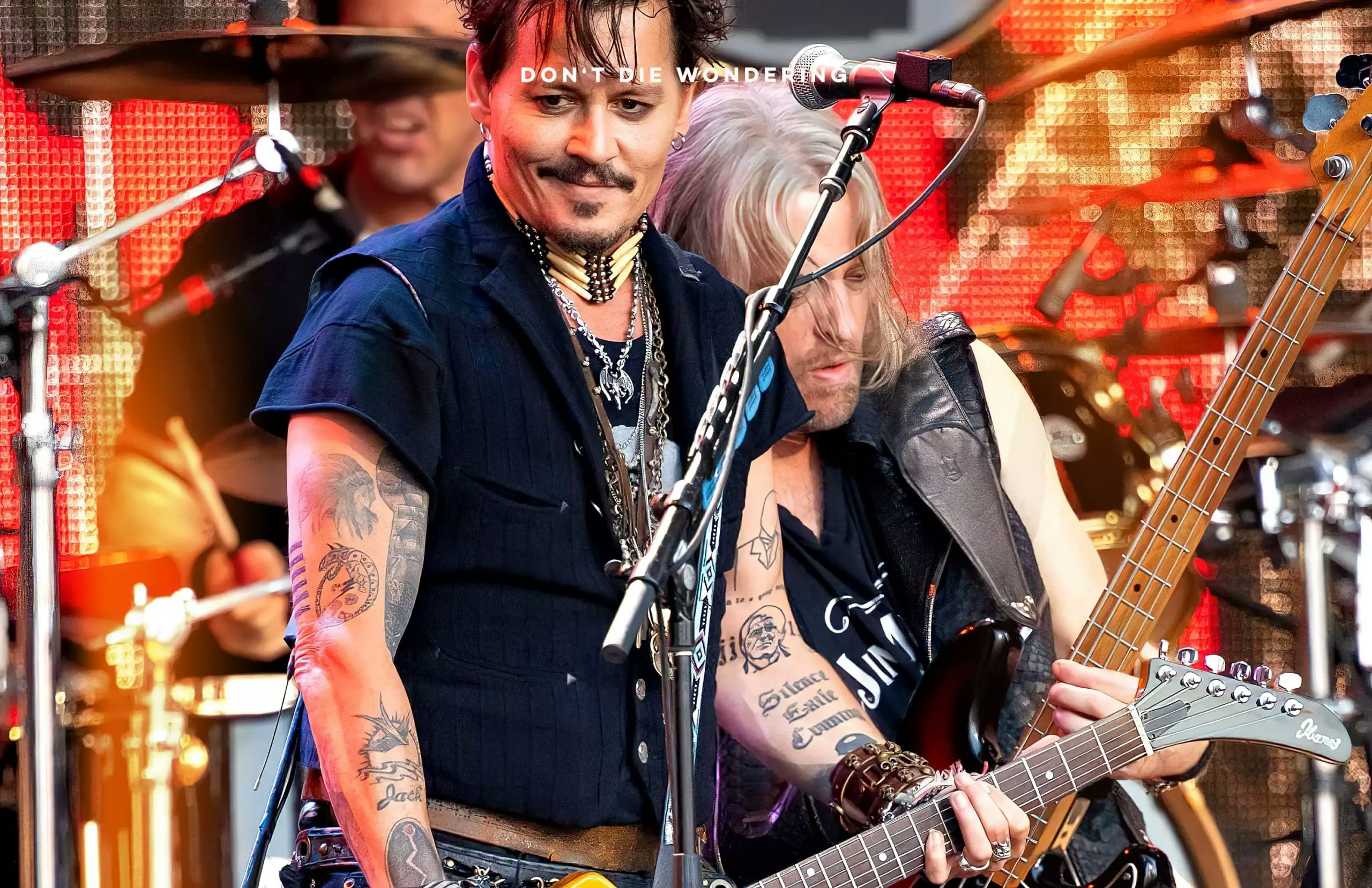 Johnny Depp’s Summer Tour 2023 with Supergroup Hollywood Vampires Announced