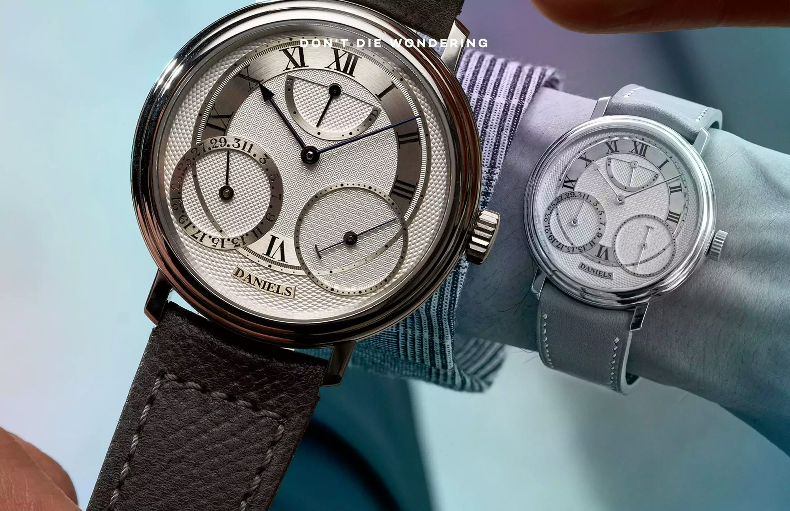 The First Platinum George Daniels Anniversary Watch Sells For $2 Million
