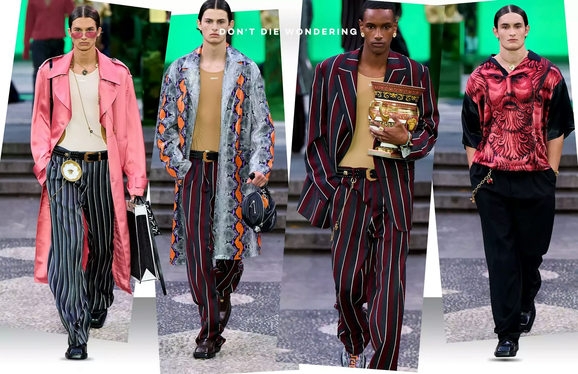 An Overview of Versace at Men’s Fashion Week in Milan