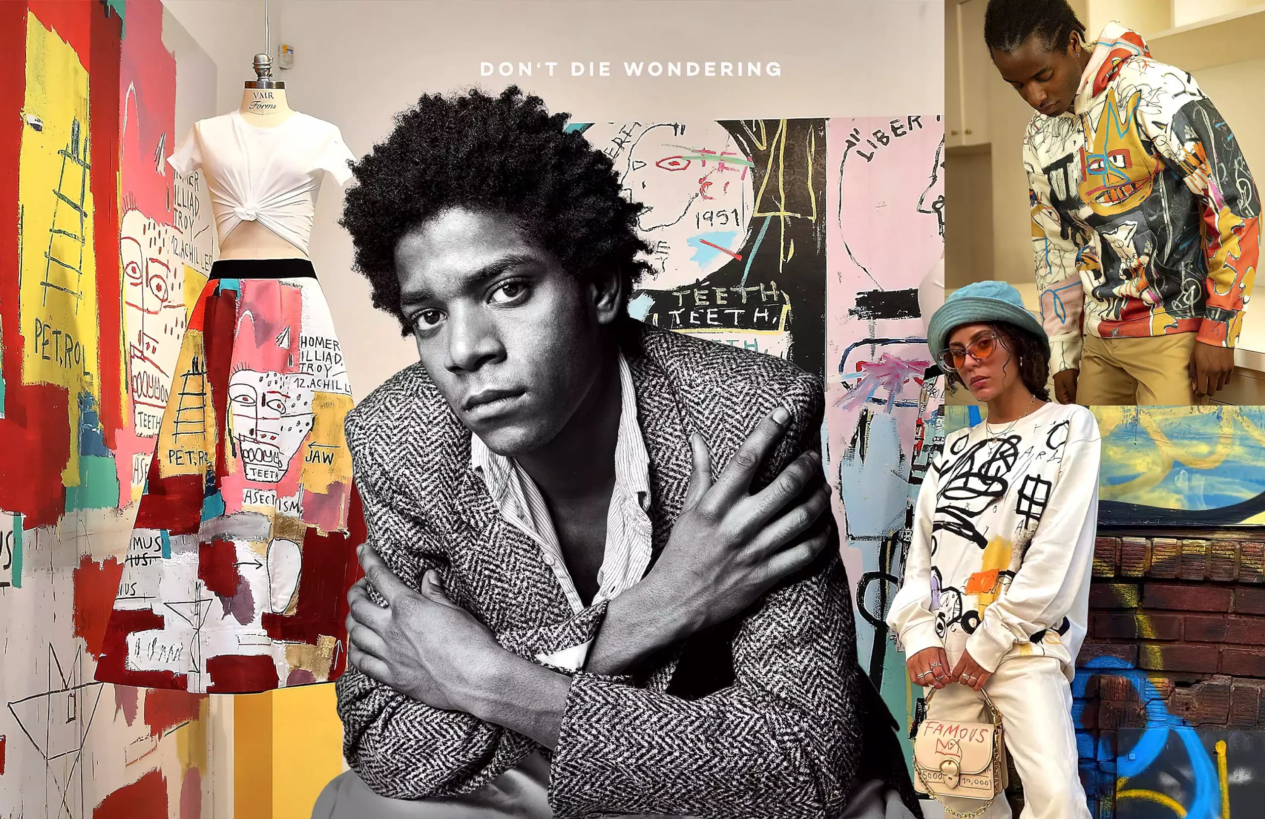 What’s the deal with Basquiat’s clothes? What’s the deal with Basquiat’s clothes?