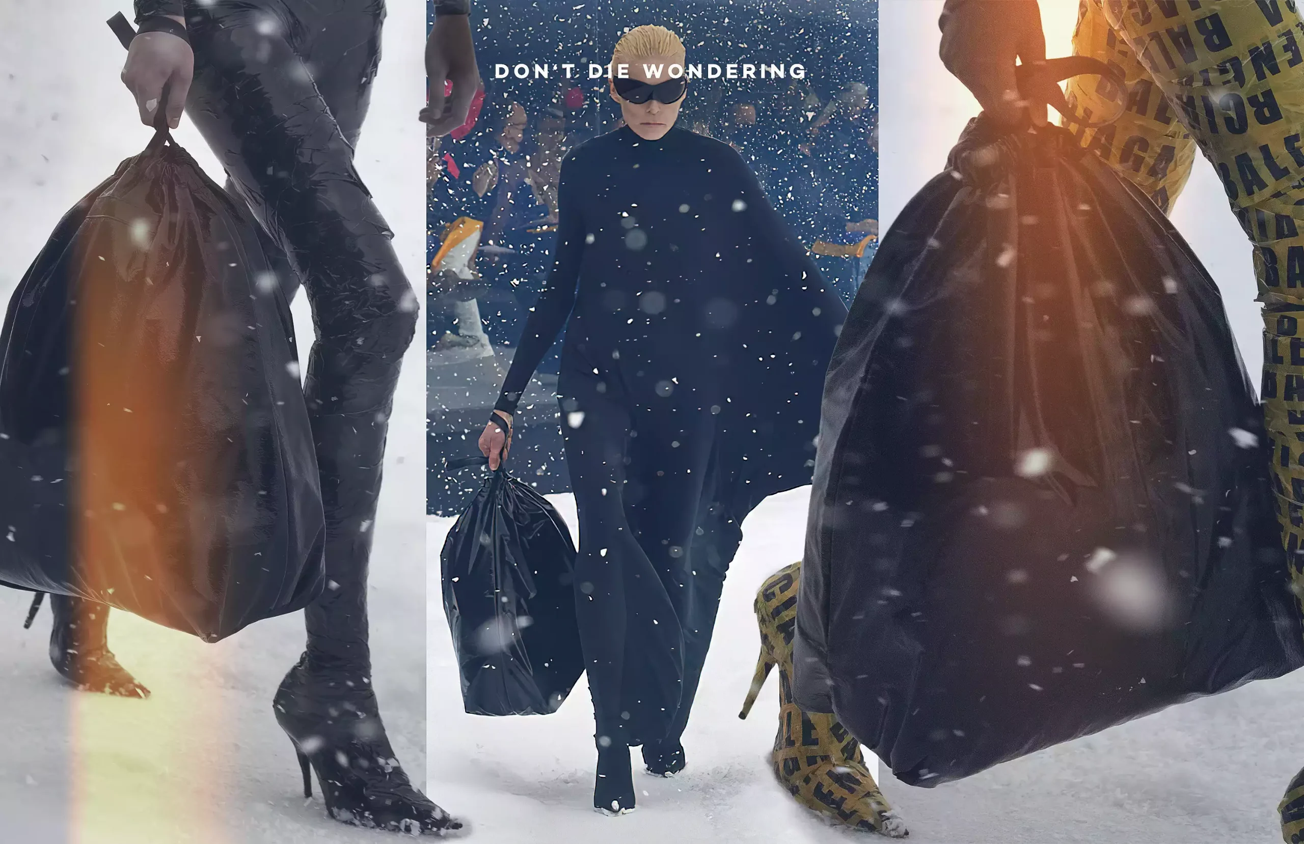 Balenciaga Now Sells Expensive Trash Bags in Stores