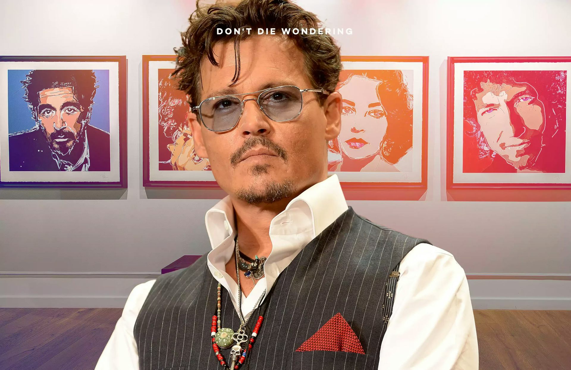 Johnny Depp’s Art “Friends & Heroes” Sells Out In Minutes