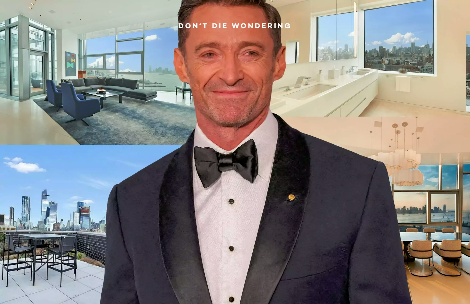 Inside The Sparingly Styled Penthouse Owned By Hugh Jackman
